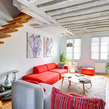Spacieux 63m2 2 Pers St Antoine - Marais * París