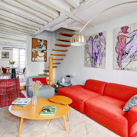 Spacieux 63m2 2 Pers St Antoine - Marais Apartamento París